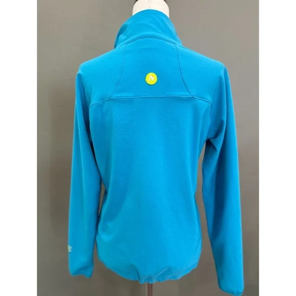 Marmot Womens Tempo Active‎ Jacket Blue Sea Waterproof Adventure Sz Medium EUC - Picture 5 of 16